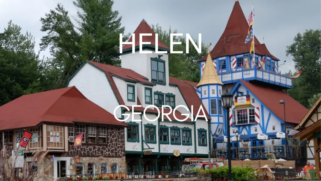 Very Small Towns in Georgia - Helen