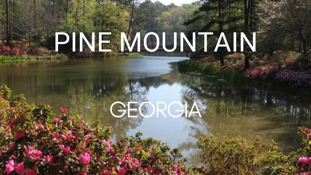 Very Small Towns in Georgia - Pine Mountain